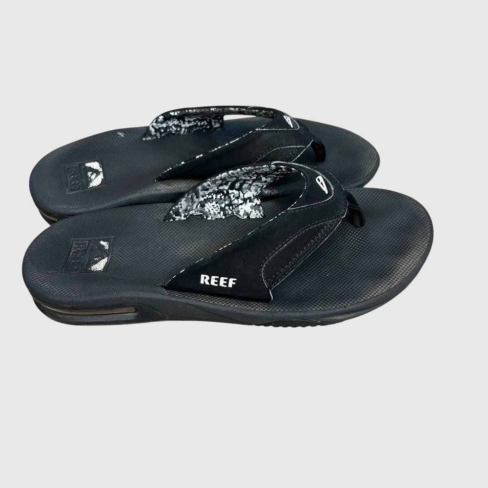 Reef Fanning Camo Flip Flop Sandals Mens 9 Bottle Opener Beach Surf Gorpcore